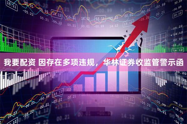 我要配资 因存在多项违规，华林证券收监管警示函